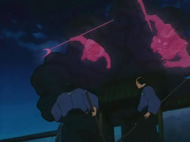 Otaku Gallery  / Anime e Manga / Inu-Yasha / Screen Shots / Episodi / 017 - L`inchiostro insanguinato del pittore infernale / 092.jpg